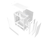 DarkFlash AIRNOVA + 3 Fans White - 1480343 - zdjęcie 8